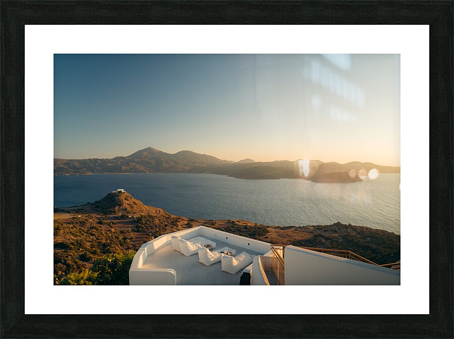 Plaka Greece Picture Frame print