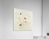 Muted Elegance Boho Lines Unveiled Acrylic Print