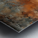 The Silent Rust of Being Metal print