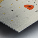 Naughty Lines in a Boho Wonderland Metal print