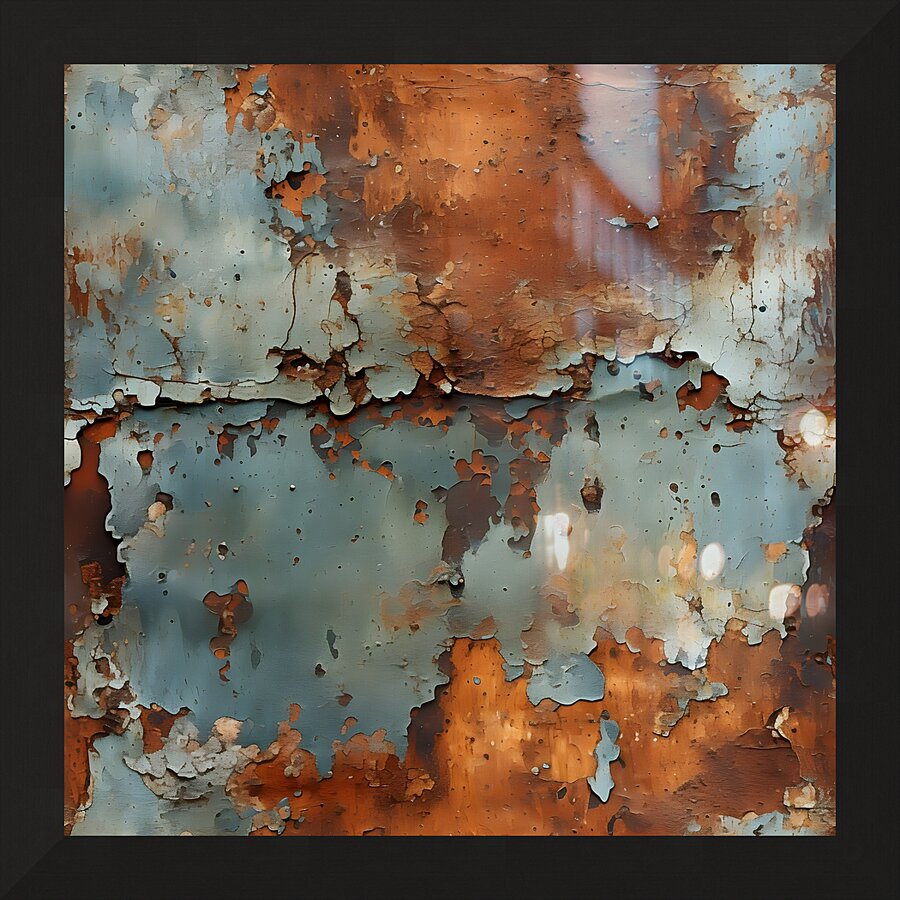 Oxidized Dreams Picture Frame print