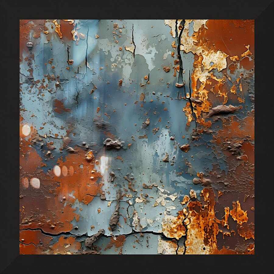 A Life in Rust Wondering Why I m Still Here Picture Frame print