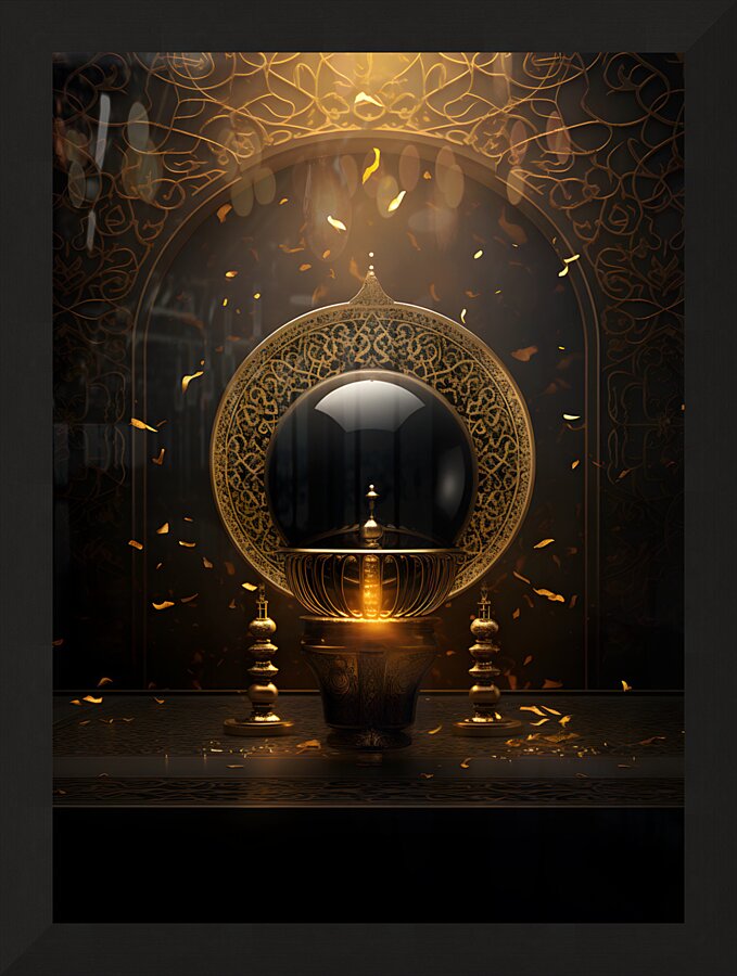 Sacred Temple Picture Frame print