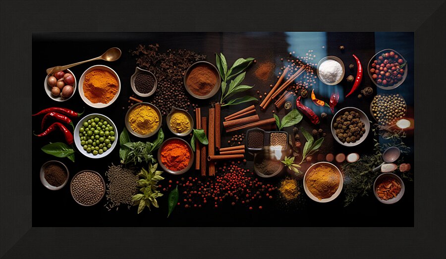 Spice My Wall Picture Frame print