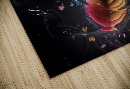 Falling Leaves Wiggly Canvas puzzle