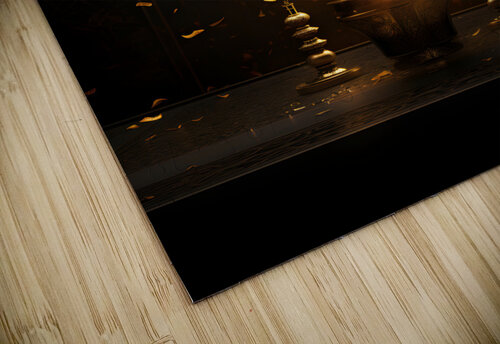 Sacred Temple Wiggly Canvas puzzle
