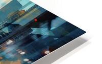 Abstract City Vibes HD Metal print