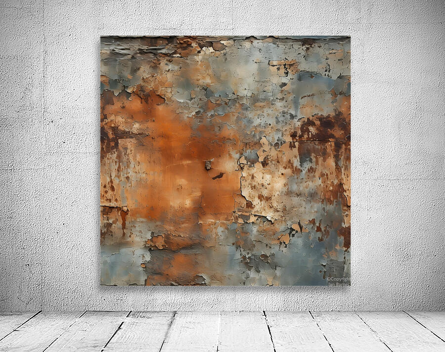 The Silent Rust of Being Wall Preview