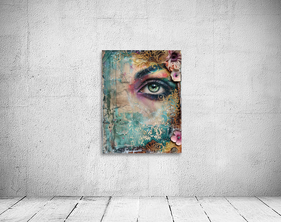 Abstract Enchanted Eye Wall Preview