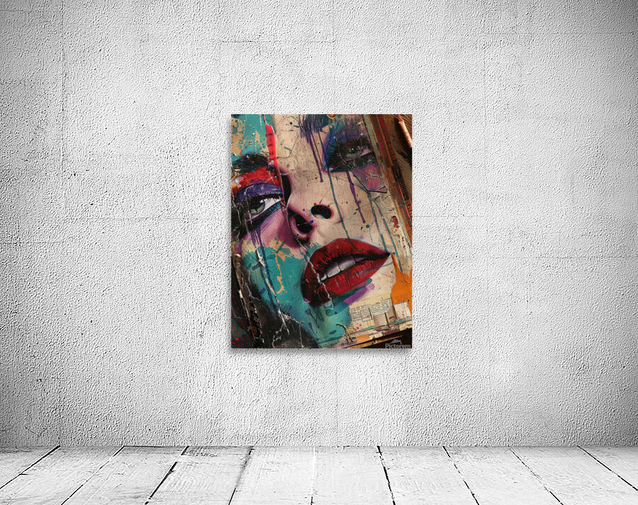 Abstract Bold Whispers Wall Preview