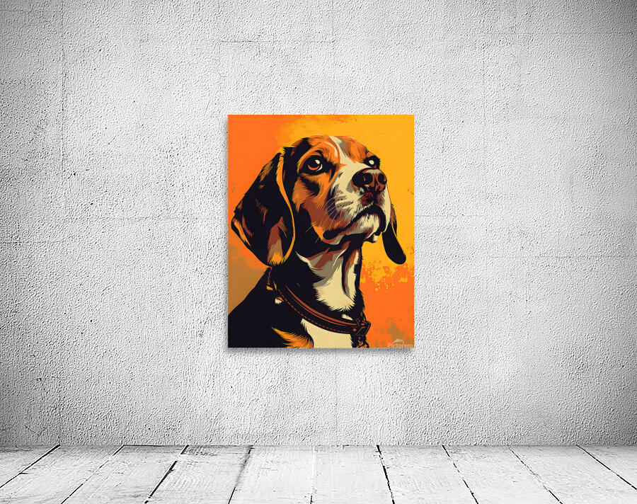 Pop Paws Beagle Wall Preview