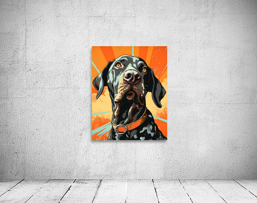 Pop Paws German Shorthaired Pointer Wall Preview