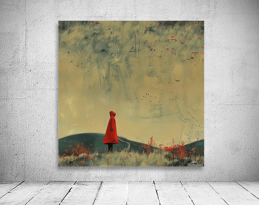 Ethereal Fields Abstract Landscape Wall Preview