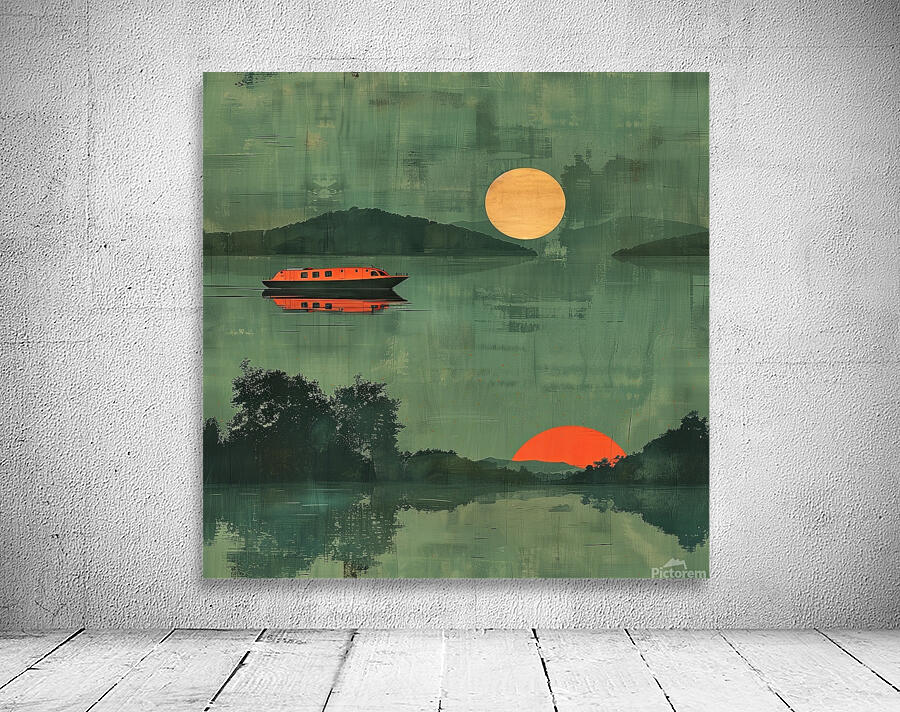 Dreamscape Abstract Landscape Wall Preview