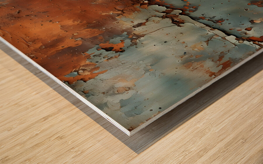 Oxidized Dreams Wood print