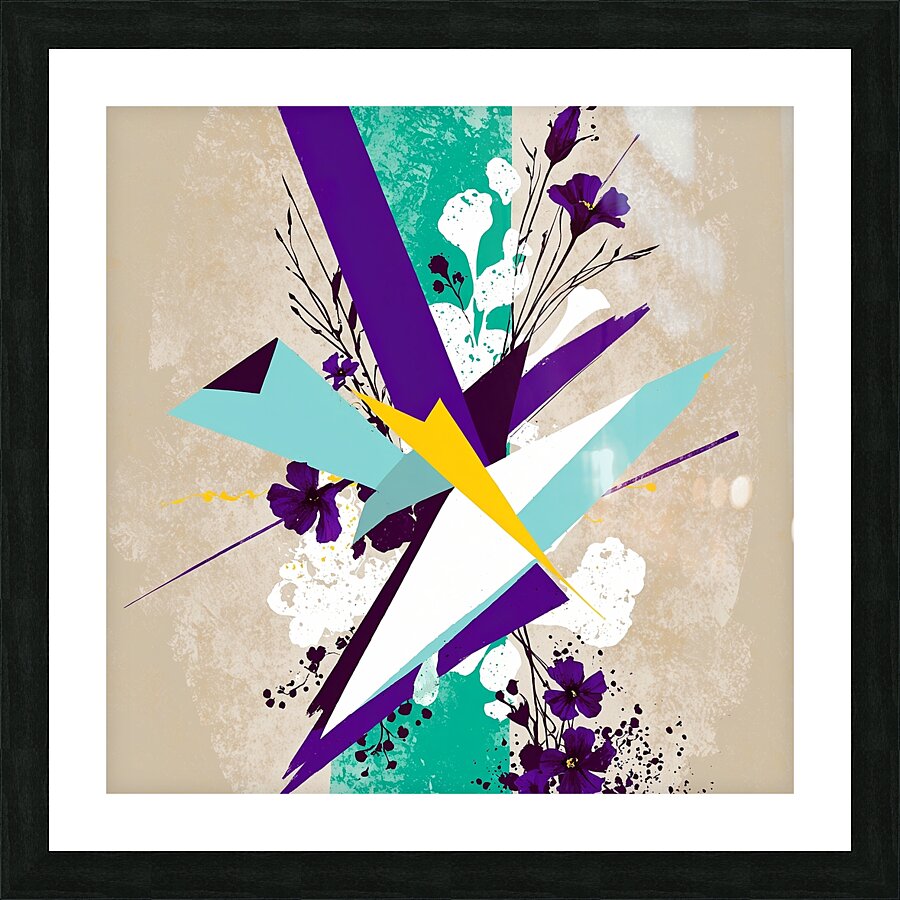 abstract wall art Picture Frame print