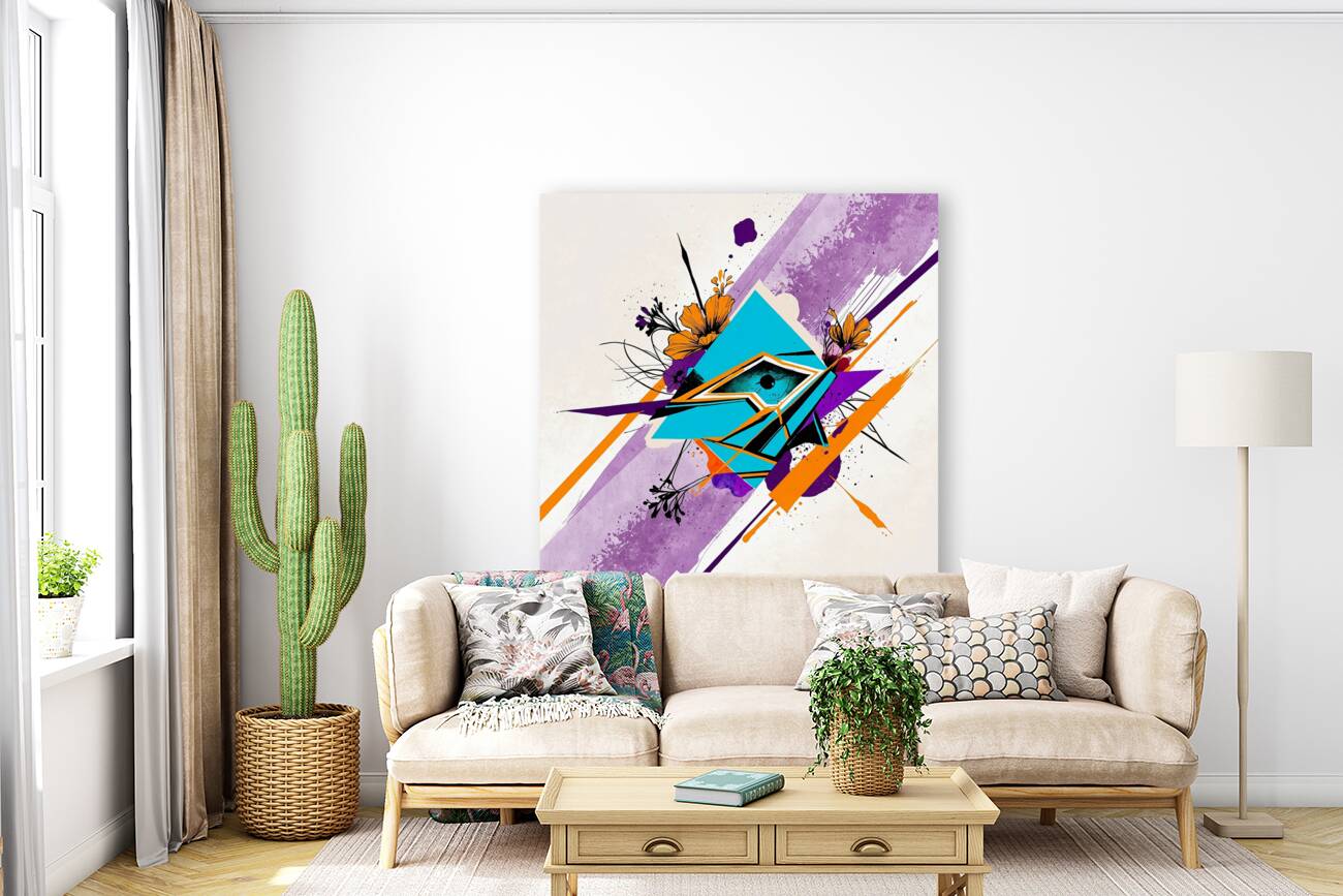 abstract wall art Reproduction