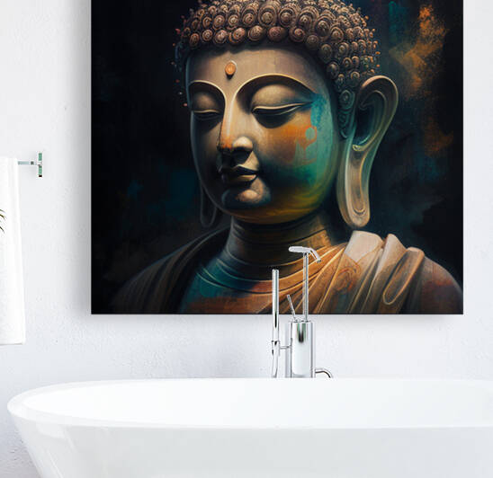Enlightenment Elegance | Visual Sketches: Buddha Art by Visualsketches