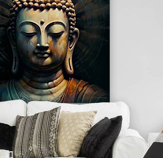Enlightened Silence: Meditative Buddha | Visual Sketches by Visualsketches