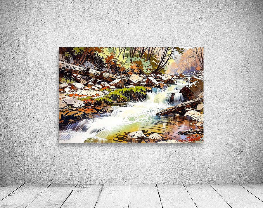 Nature Explore I VISUALSKETCHES® Wall Preview
