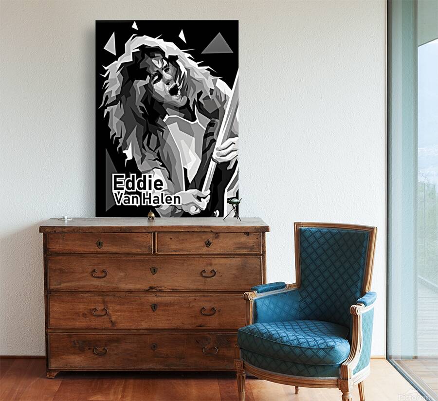 Special edition monocrome Eddie van halen Reproduction