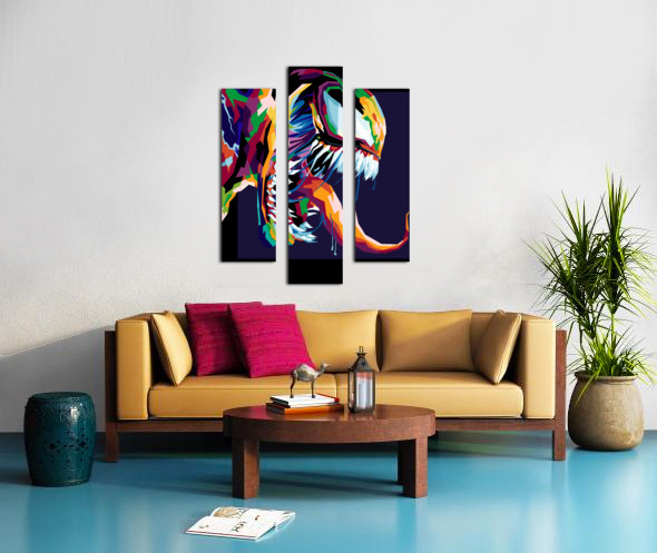 Venom wpap pop art style by Miru wpap pop art Wall Art