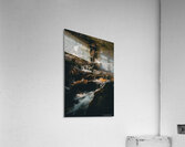 Milky Waterfall  Acrylic Print