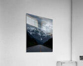 Mount Robson  moody Acrylic Print