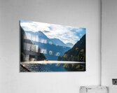 Lake sunset reflection Acrylic Print