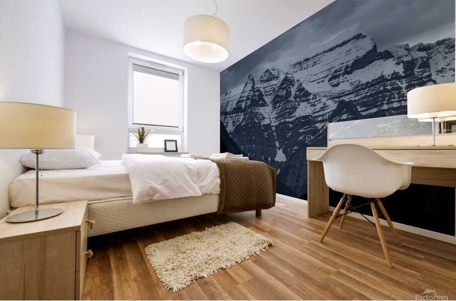 Mount Robson  moody Mural print