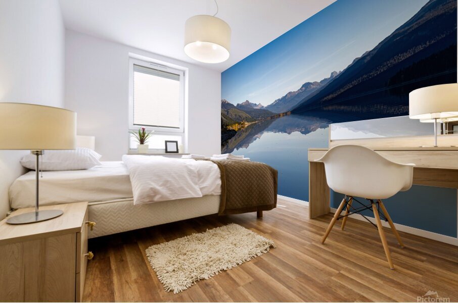 Moose lake refelection Mural print