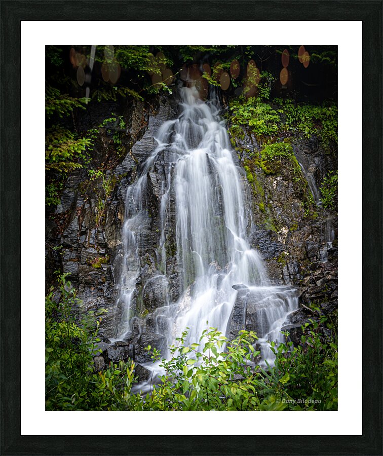 Hidden Waterfall Picture Frame print