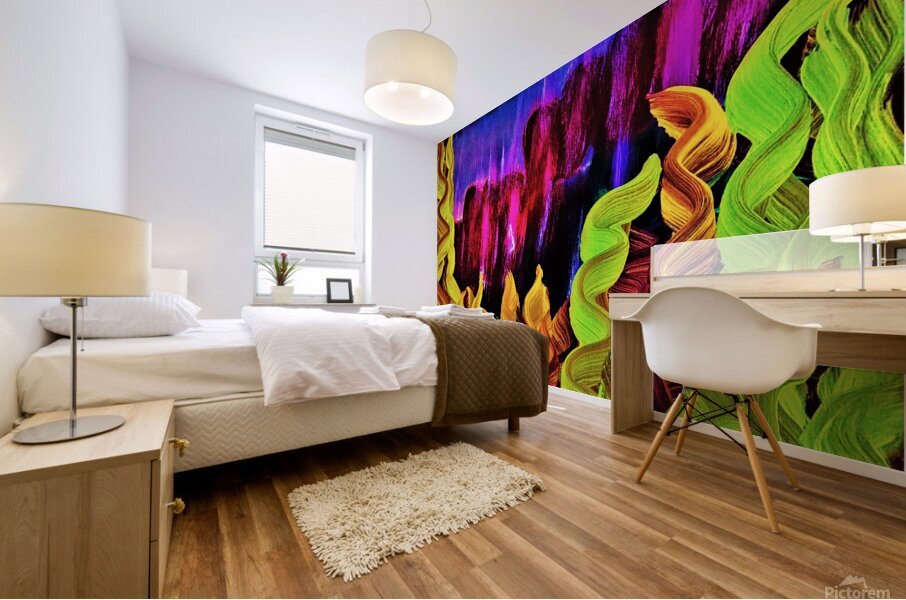 Psychedelic Therapy  Art Mural print