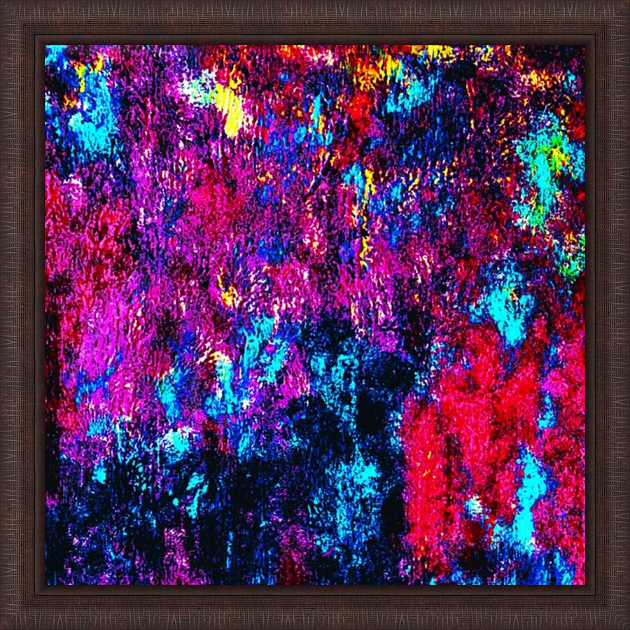 Abstract Deep Forest A-2 Picture Frame print