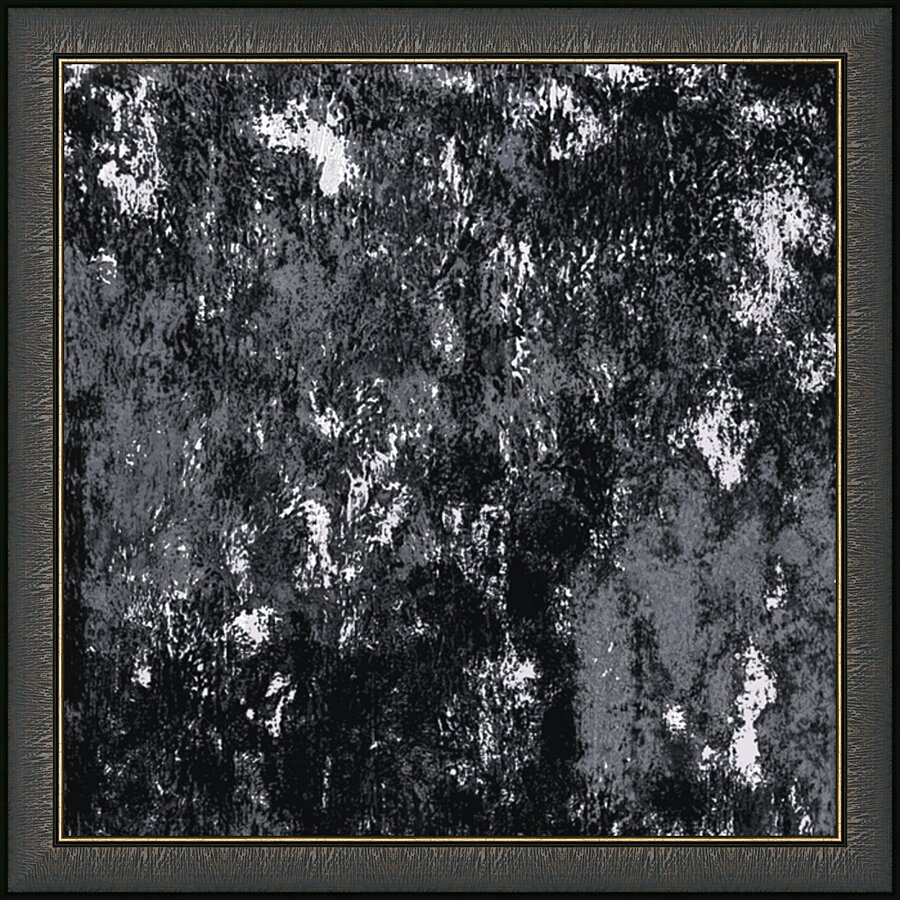 Abstract Deep Forest B&W Picture Frame print
