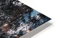 Abstract Deep Forest B&W HD Metal print