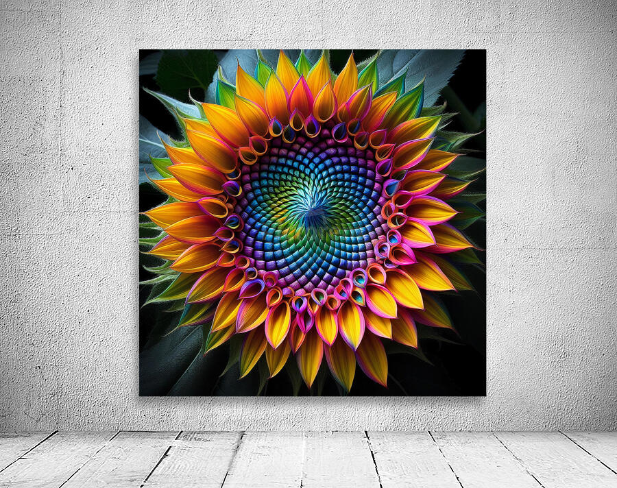 Sunflower Wall Preview