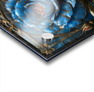 Midnight Enchantment: Blue Rose Acrylic print