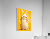 Tabbys Easter Ears: A Springtime Whimsy Acrylic Print