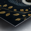 Whimsical Cute Owl Metal print