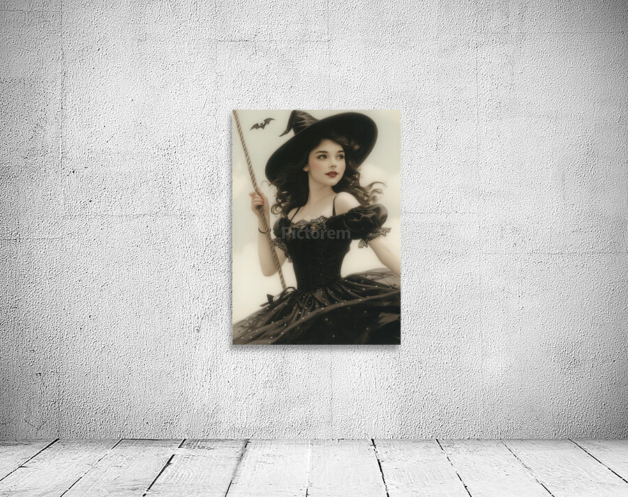 Vintage Halloween Elegance Wall Preview