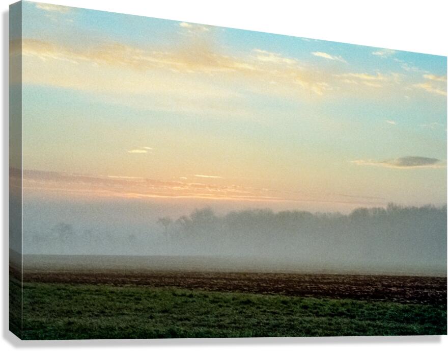 Days Last Shimmers Canvas Print