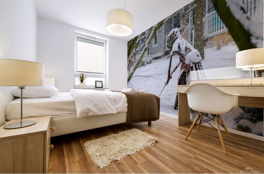 Toil Mural print