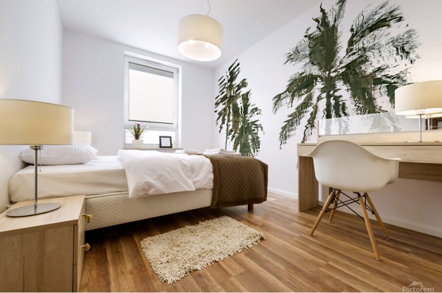Palm Trees Mural print
