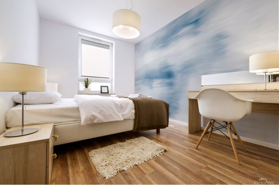 Blue Skies II Mural print