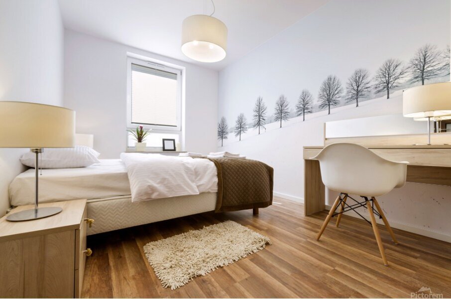 Tree Line Mural print