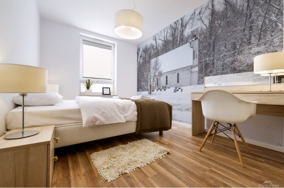 Winter Peace Mural print