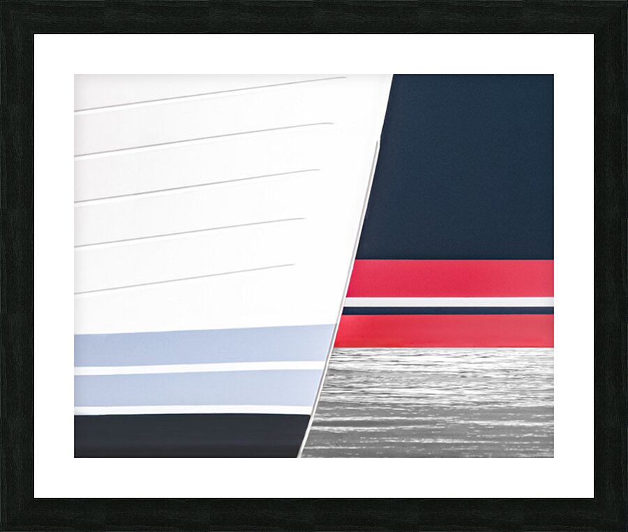 TWO BOATS Picture Frame print