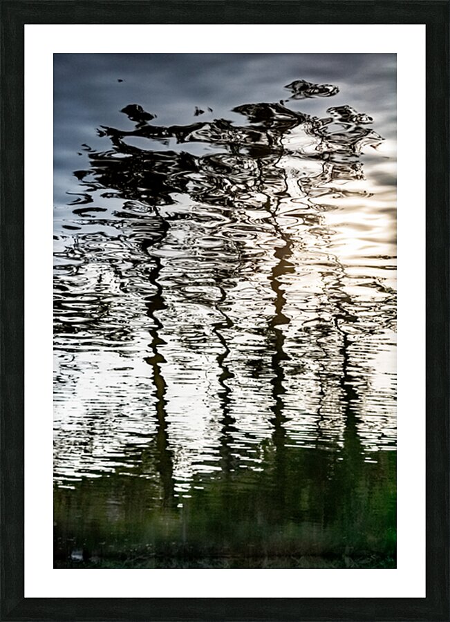 Midnight Sun Picture Frame print