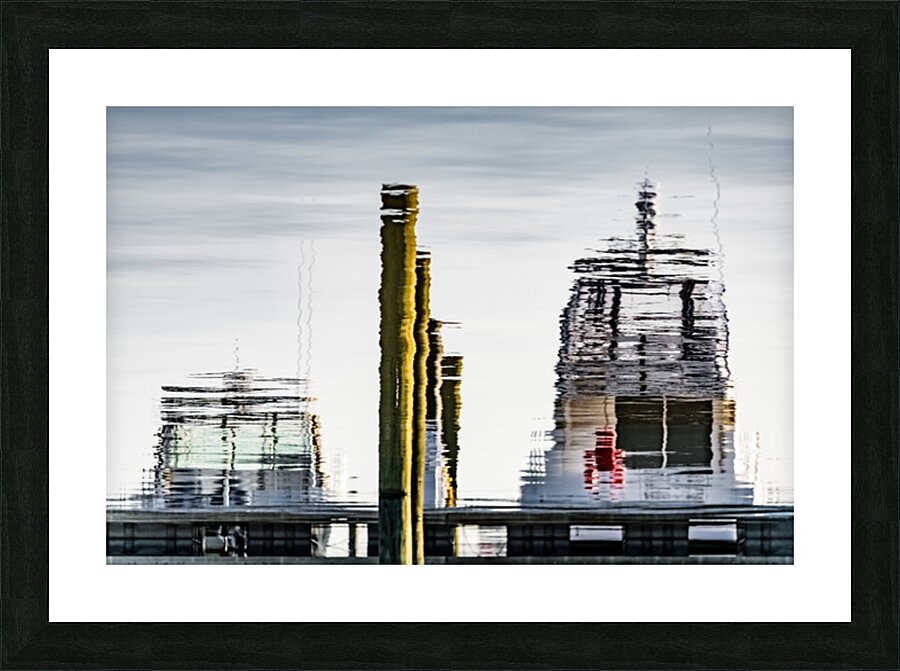 Docked Picture Frame print